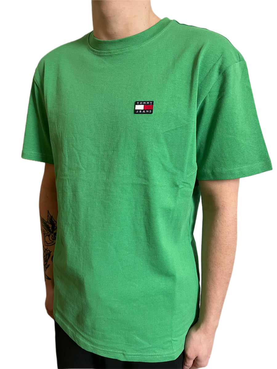 Tommy Jeans XS Badge Tee - Coastal Green – Chevron Clothing | T-Shirts
